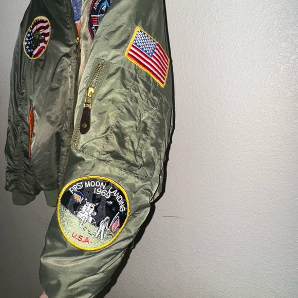 Up and Away Junior Flight Bomber Jacket - Picture 6 of 9